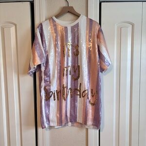 NWT Sequince Birthday Dress Size Small